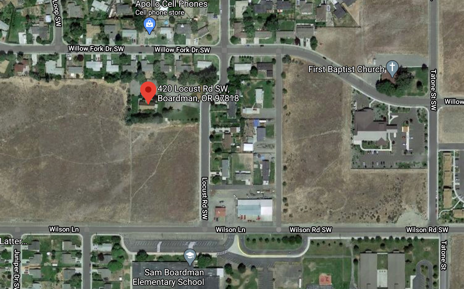location-map Food Pantry location